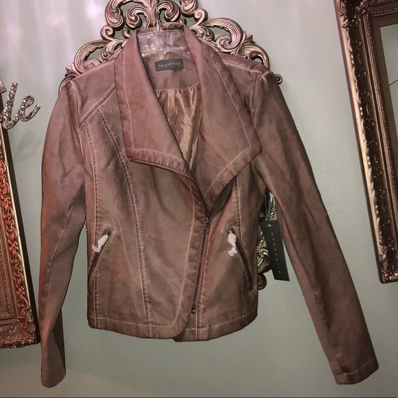 bagatelle Jackets & Blazers - Bagatelle Faux leather moto jacket medium